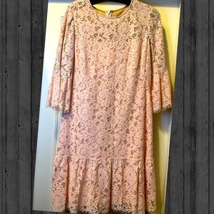 Lauren by Ralph Lauren pink lace dress - NWOT